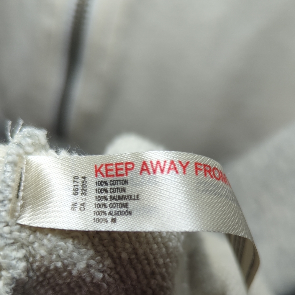 Free People Split Second Half Zip Pullover Gray I… - image 5